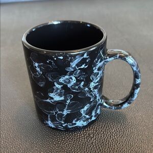Black and White Marble Mug vintage